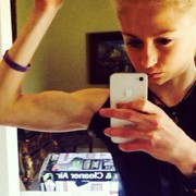 Teen muscle girl Sport girl Nikki